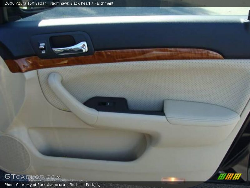 Nighthawk Black Pearl / Parchment 2006 Acura TSX Sedan