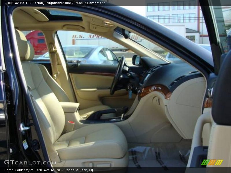 Nighthawk Black Pearl / Parchment 2006 Acura TSX Sedan