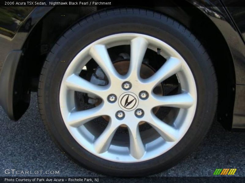 Nighthawk Black Pearl / Parchment 2006 Acura TSX Sedan