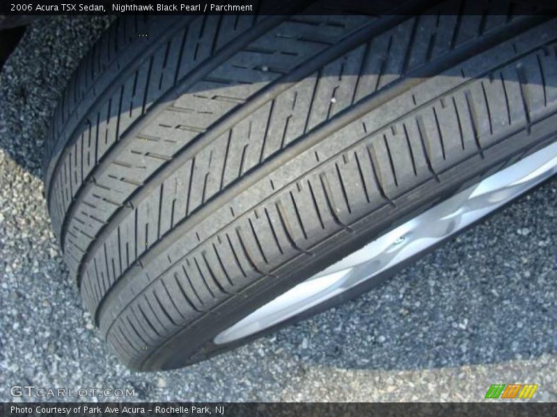 Nighthawk Black Pearl / Parchment 2006 Acura TSX Sedan
