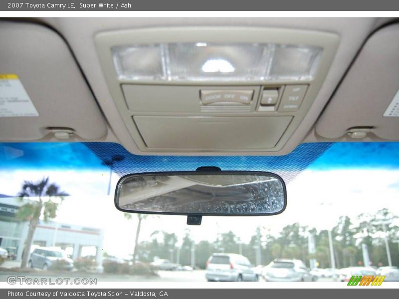Super White / Ash 2007 Toyota Camry LE