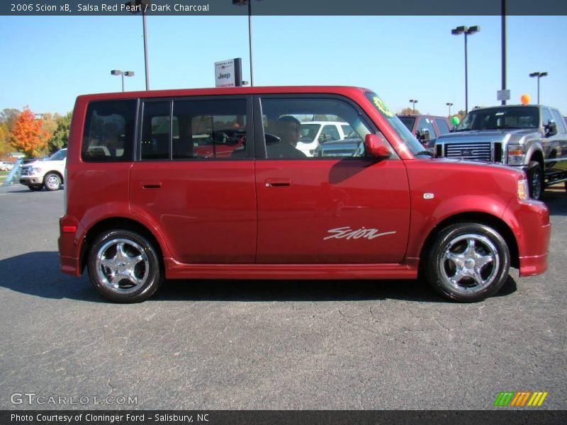 Salsa Red Pearl / Dark Charcoal 2006 Scion xB