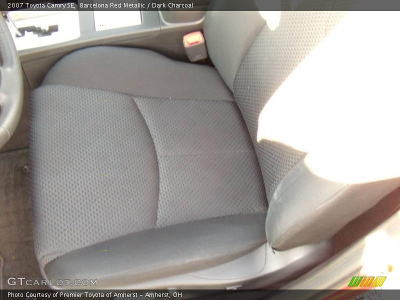 Barcelona Red Metallic / Dark Charcoal 2007 Toyota Camry SE