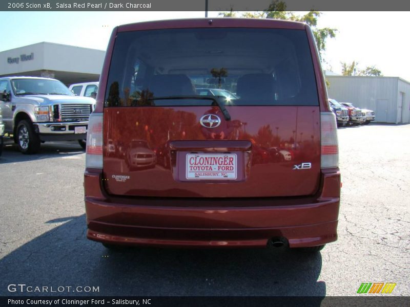 Salsa Red Pearl / Dark Charcoal 2006 Scion xB