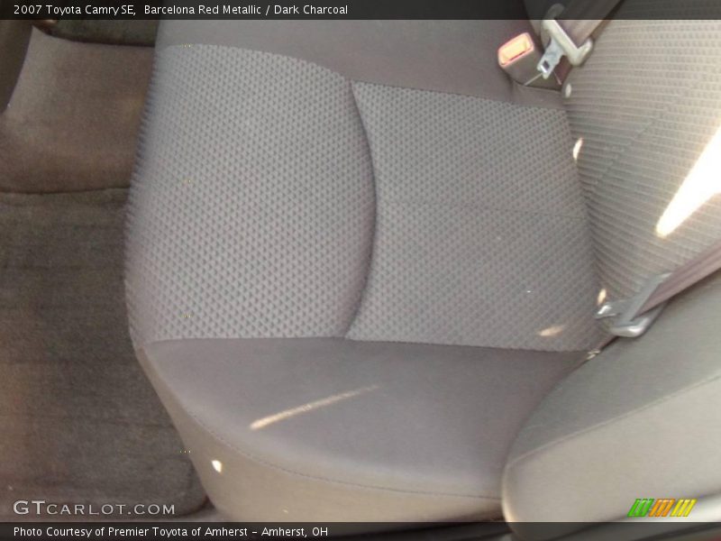 Barcelona Red Metallic / Dark Charcoal 2007 Toyota Camry SE