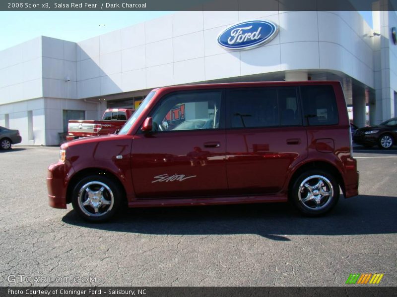 Salsa Red Pearl / Dark Charcoal 2006 Scion xB