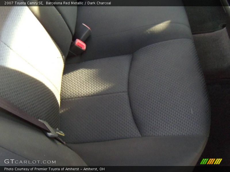 Barcelona Red Metallic / Dark Charcoal 2007 Toyota Camry SE