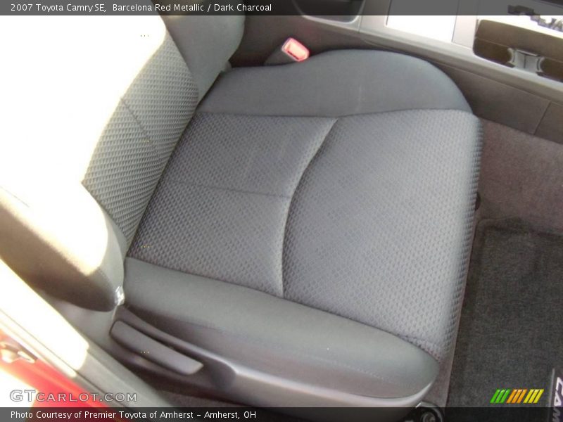 Barcelona Red Metallic / Dark Charcoal 2007 Toyota Camry SE