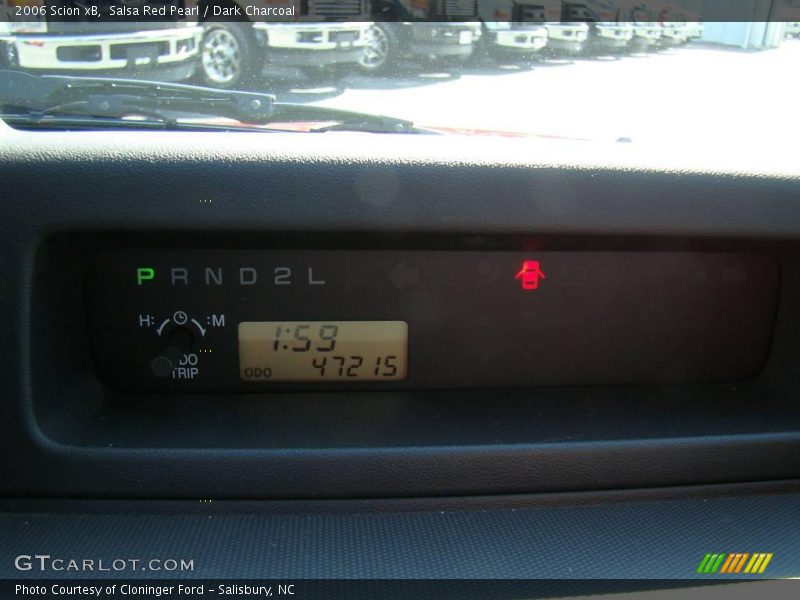 Salsa Red Pearl / Dark Charcoal 2006 Scion xB