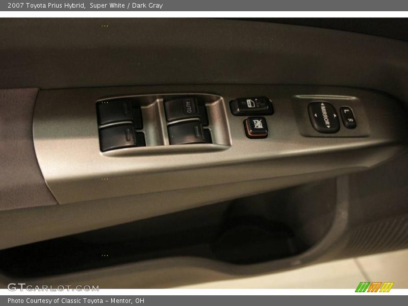 Super White / Dark Gray 2007 Toyota Prius Hybrid