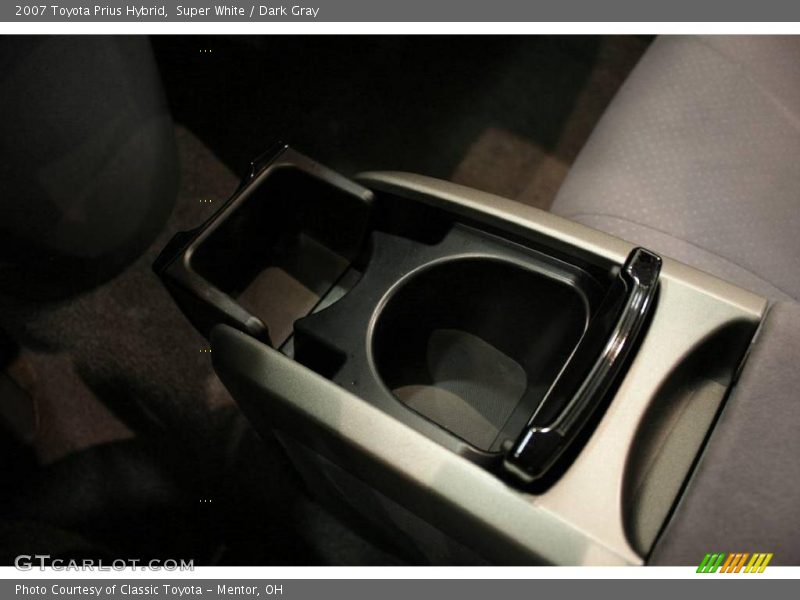 Super White / Dark Gray 2007 Toyota Prius Hybrid