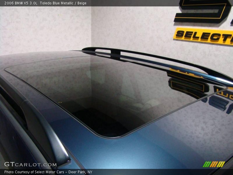 Toledo Blue Metallic / Beige 2006 BMW X5 3.0i