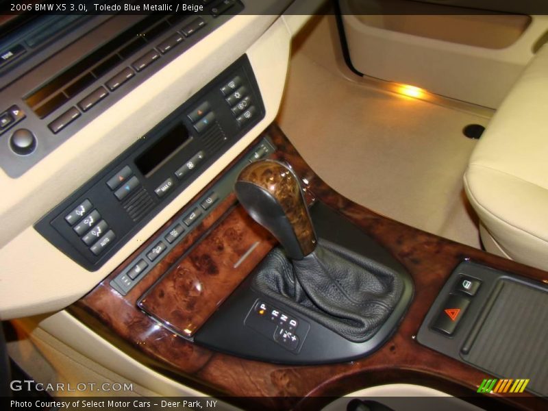 Toledo Blue Metallic / Beige 2006 BMW X5 3.0i