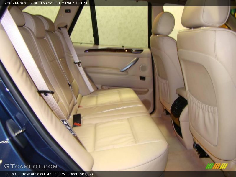 Toledo Blue Metallic / Beige 2006 BMW X5 3.0i