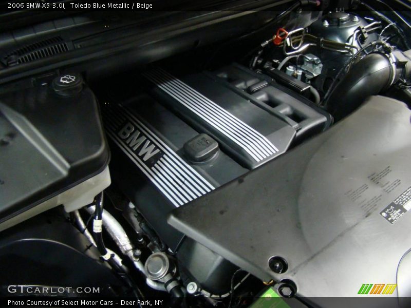 Toledo Blue Metallic / Beige 2006 BMW X5 3.0i