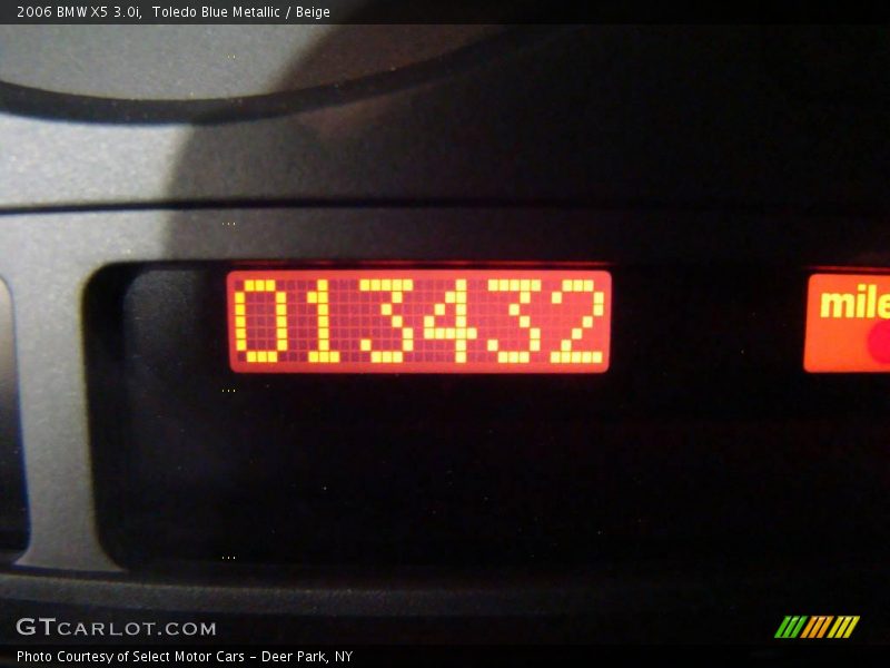 Toledo Blue Metallic / Beige 2006 BMW X5 3.0i