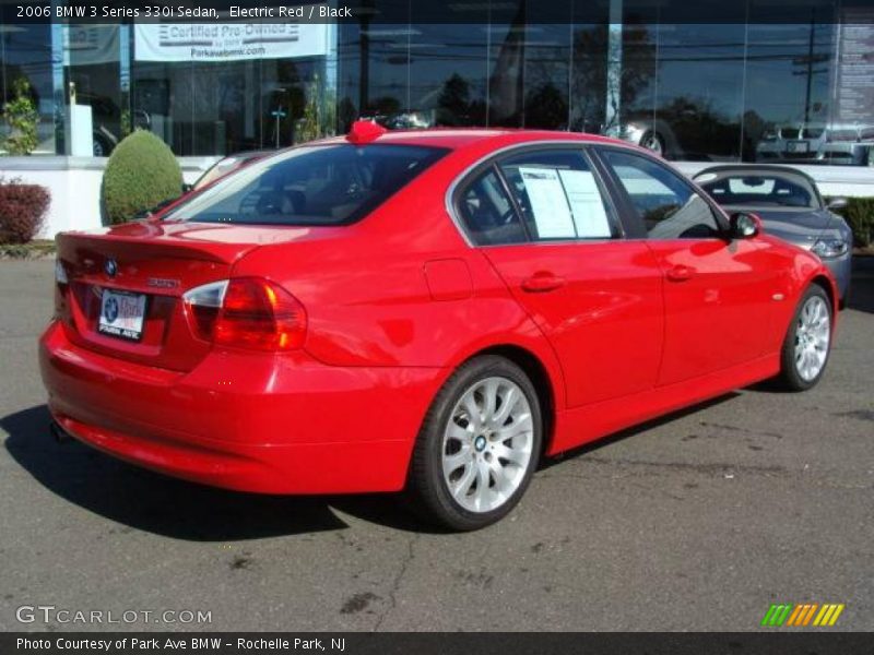 Electric Red / Black 2006 BMW 3 Series 330i Sedan