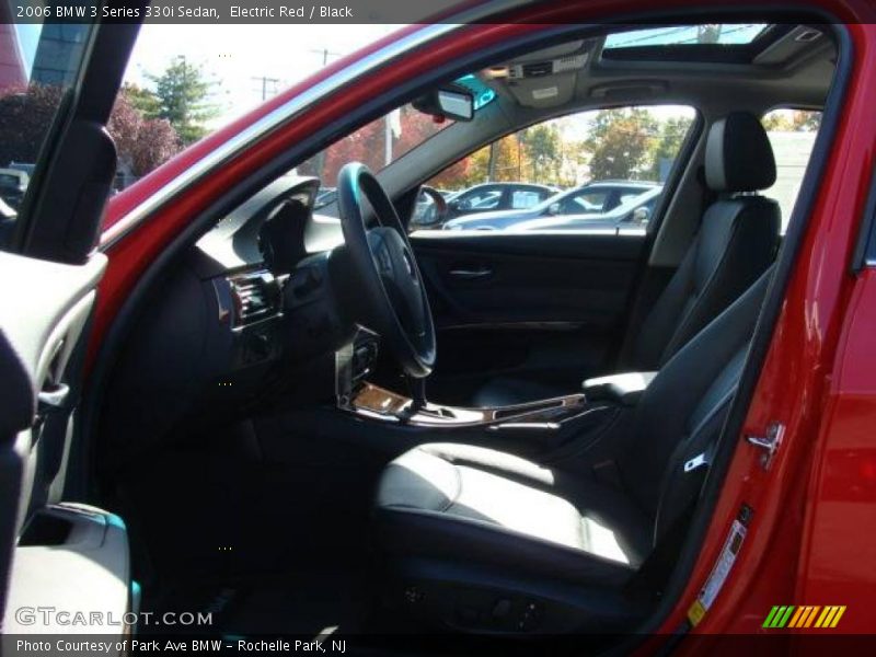 Electric Red / Black 2006 BMW 3 Series 330i Sedan