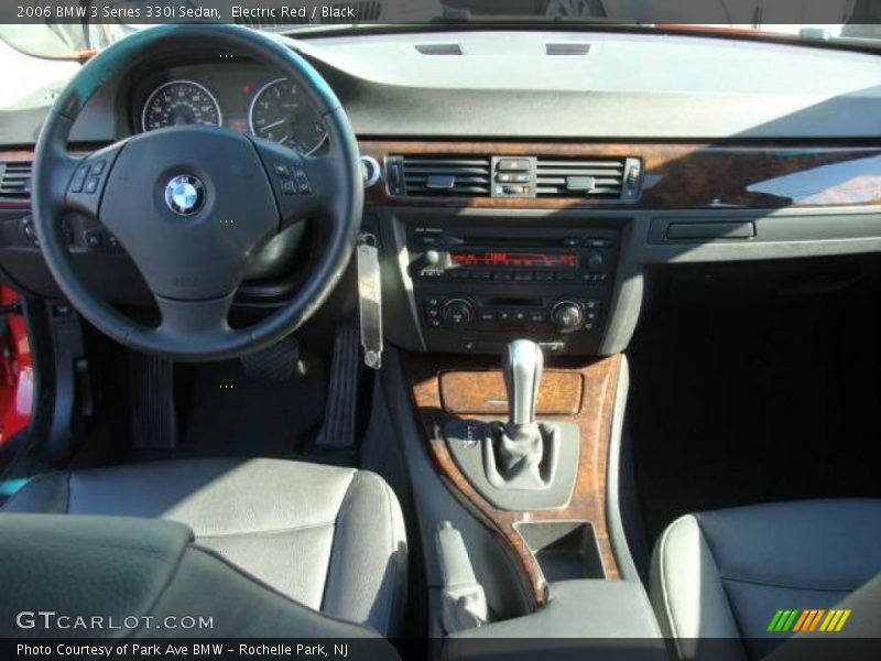 Electric Red / Black 2006 BMW 3 Series 330i Sedan