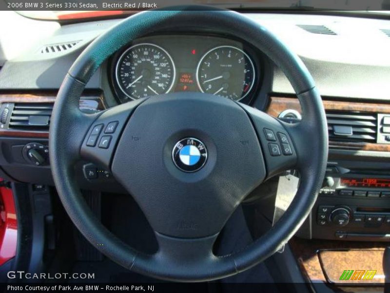 Electric Red / Black 2006 BMW 3 Series 330i Sedan