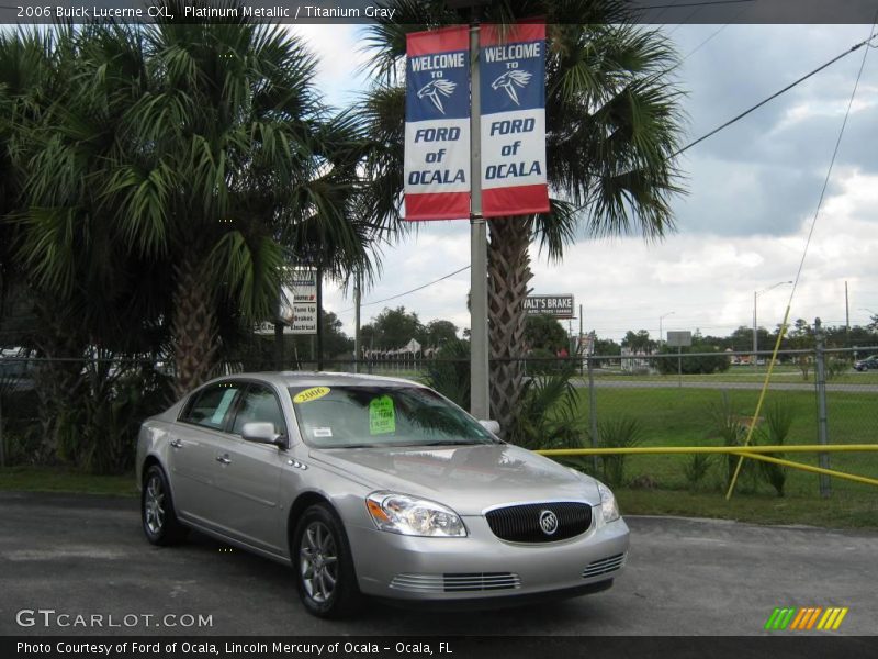 Platinum Metallic / Titanium Gray 2006 Buick Lucerne CXL