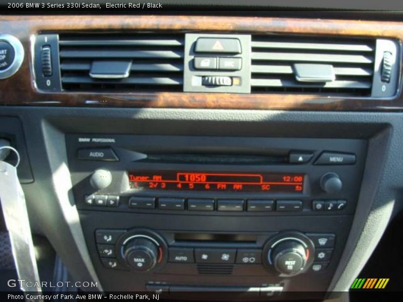 Electric Red / Black 2006 BMW 3 Series 330i Sedan