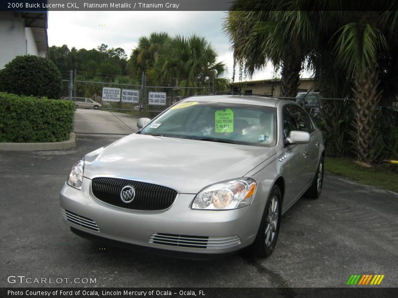 Platinum Metallic / Titanium Gray 2006 Buick Lucerne CXL