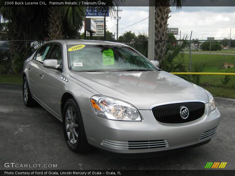 Platinum Metallic / Titanium Gray 2006 Buick Lucerne CXL