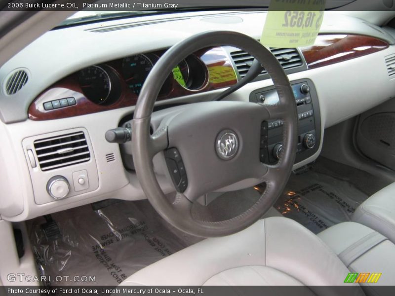 Platinum Metallic / Titanium Gray 2006 Buick Lucerne CXL