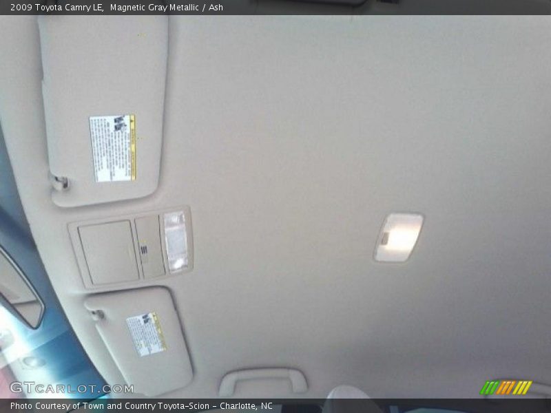 Magnetic Gray Metallic / Ash 2009 Toyota Camry LE