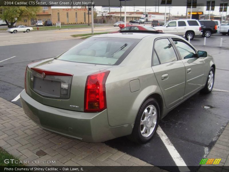 Silver Green / Light Neutral 2004 Cadillac CTS Sedan