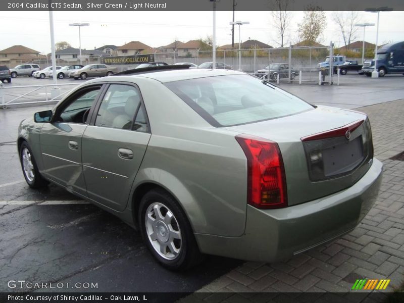 Silver Green / Light Neutral 2004 Cadillac CTS Sedan