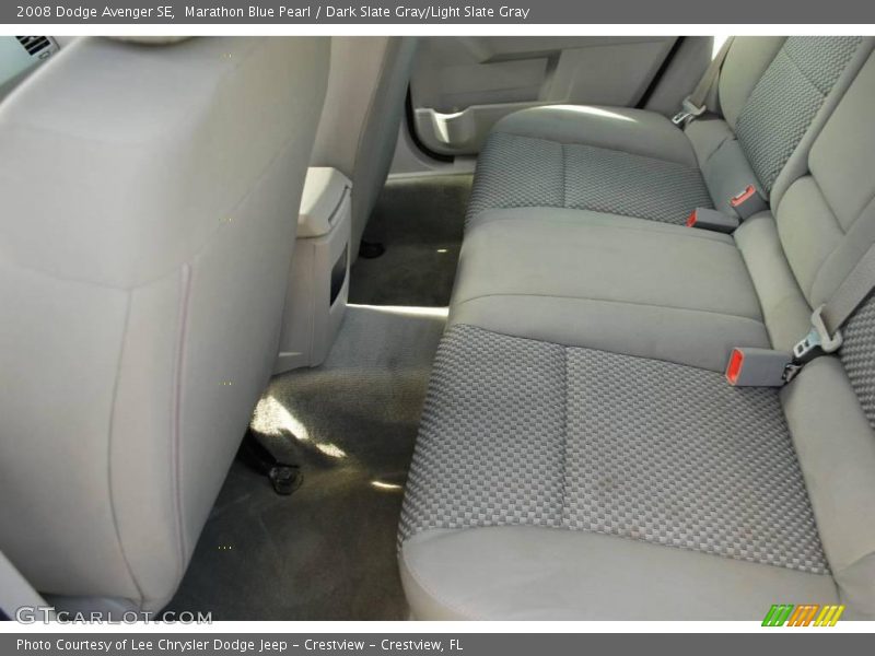 Marathon Blue Pearl / Dark Slate Gray/Light Slate Gray 2008 Dodge Avenger SE