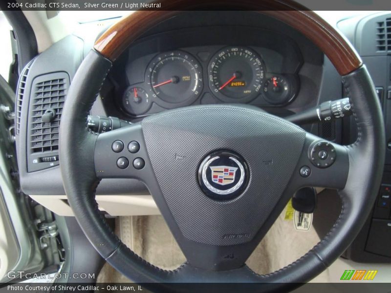 Silver Green / Light Neutral 2004 Cadillac CTS Sedan