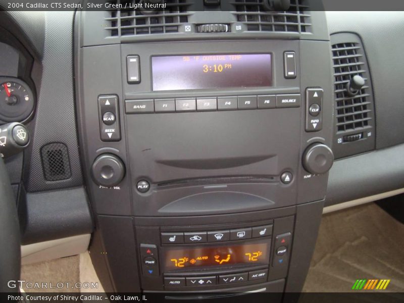 Silver Green / Light Neutral 2004 Cadillac CTS Sedan