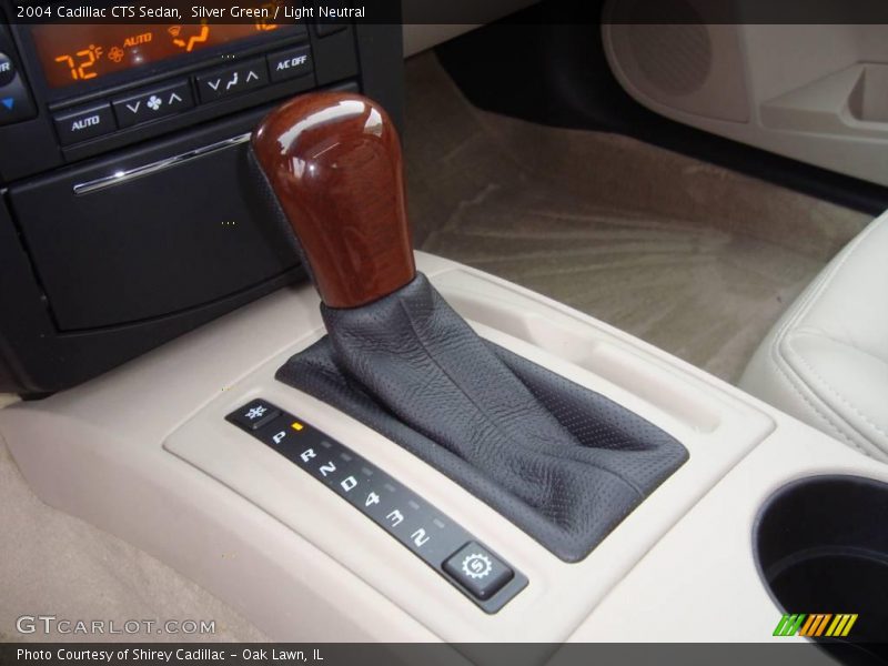 Silver Green / Light Neutral 2004 Cadillac CTS Sedan