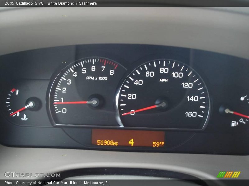 White Diamond / Cashmere 2005 Cadillac STS V8