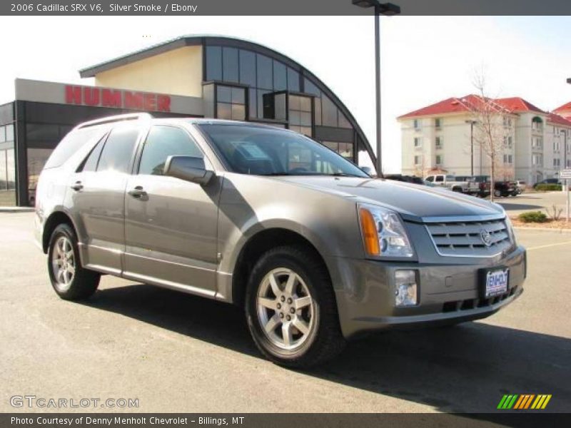 Silver Smoke / Ebony 2006 Cadillac SRX V6
