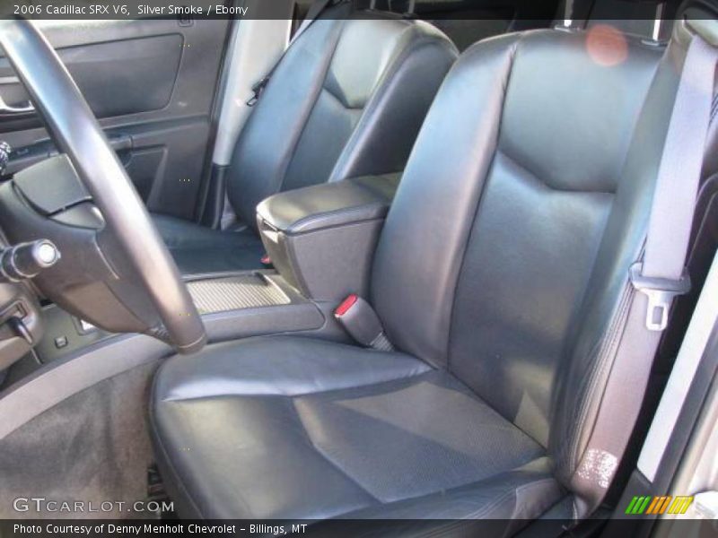 Silver Smoke / Ebony 2006 Cadillac SRX V6