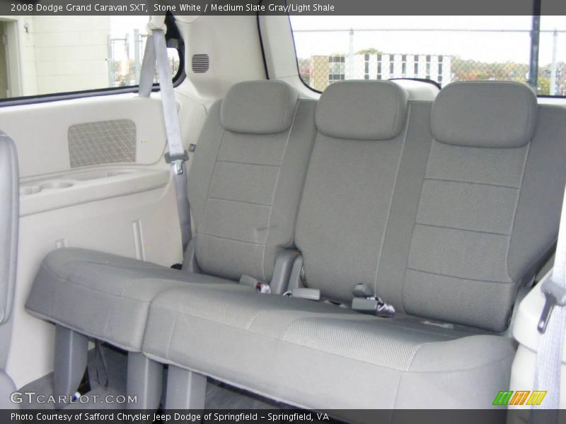 Stone White / Medium Slate Gray/Light Shale 2008 Dodge Grand Caravan SXT