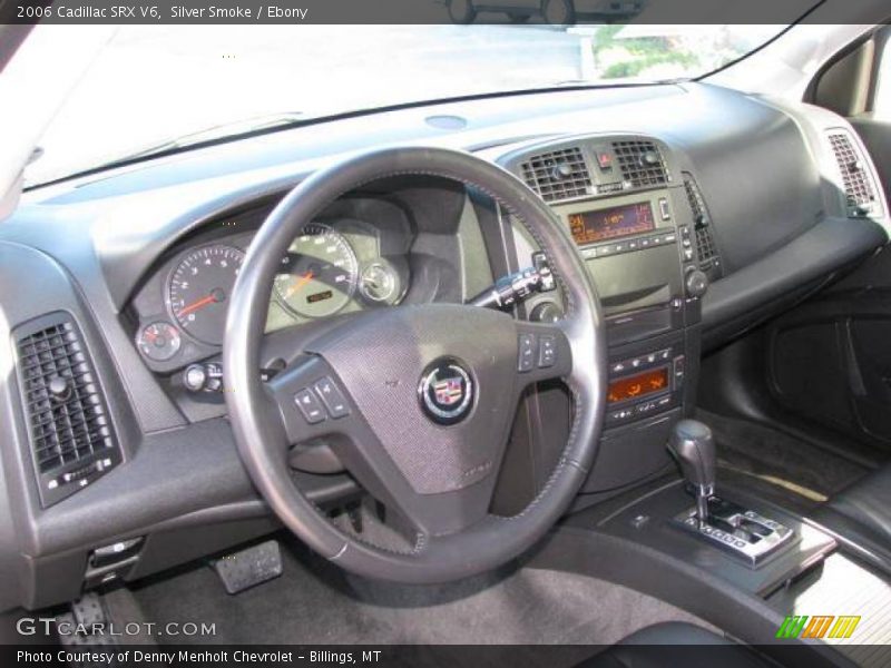 Silver Smoke / Ebony 2006 Cadillac SRX V6