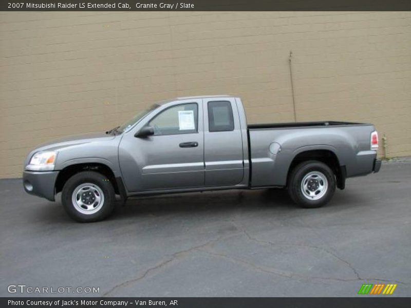 Granite Gray / Slate 2007 Mitsubishi Raider LS Extended Cab