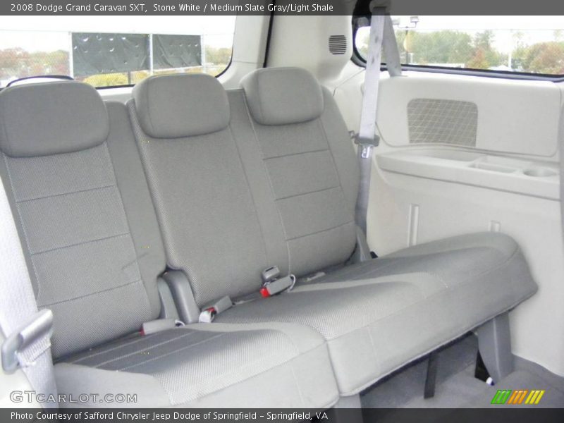 Stone White / Medium Slate Gray/Light Shale 2008 Dodge Grand Caravan SXT