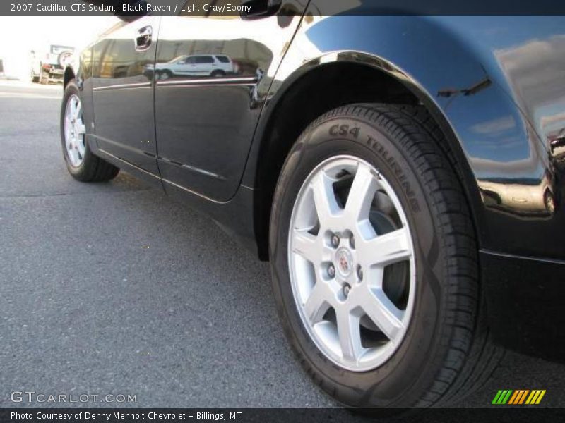 Black Raven / Light Gray/Ebony 2007 Cadillac CTS Sedan