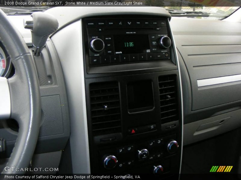 Stone White / Medium Slate Gray/Light Shale 2008 Dodge Grand Caravan SXT