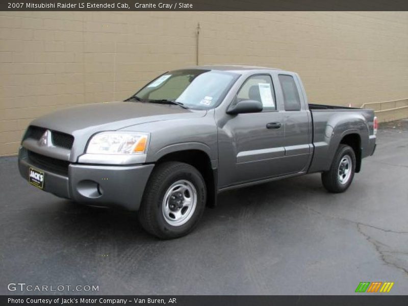 Granite Gray / Slate 2007 Mitsubishi Raider LS Extended Cab