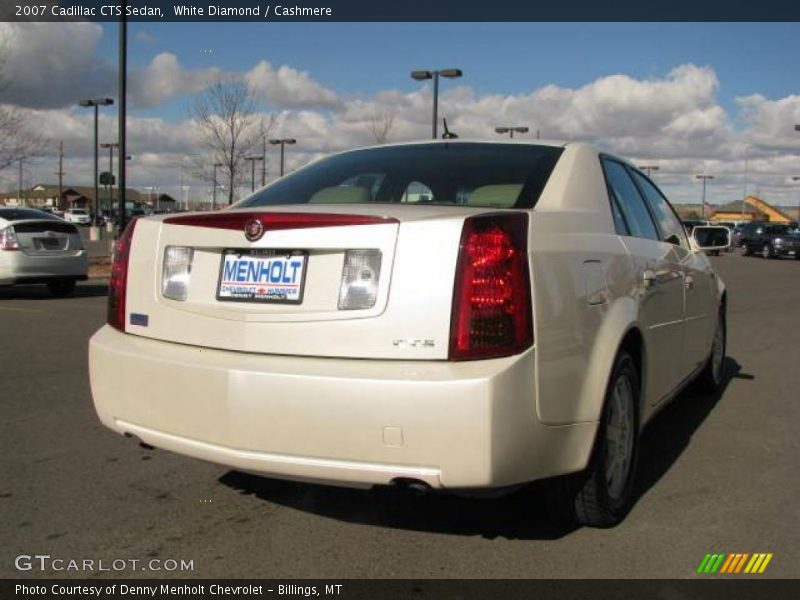 White Diamond / Cashmere 2007 Cadillac CTS Sedan