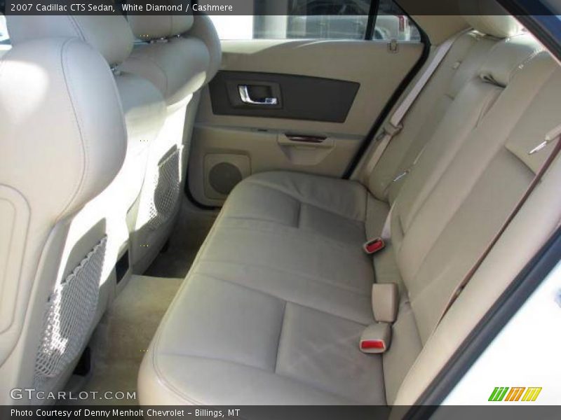 White Diamond / Cashmere 2007 Cadillac CTS Sedan