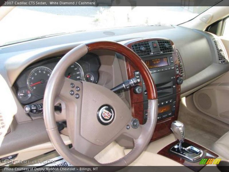 White Diamond / Cashmere 2007 Cadillac CTS Sedan