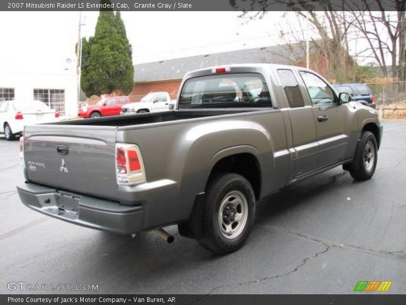 Granite Gray / Slate 2007 Mitsubishi Raider LS Extended Cab